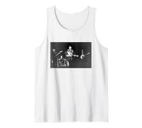 El Cantante de Country Rock Johnny Cash Live 1987 Camiseta sin Mangas