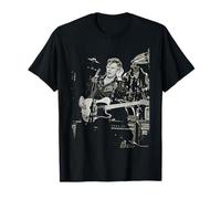 El Cantante de Rockpile Dave Edmunds en Vivo por Dick Barnatt Camiseta