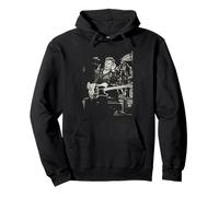 El Cantante de Rockpile Dave Edmunds en Vivo por Dick Barnatt Sudadera con Capucha