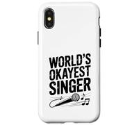 El Cantante más Bueno del Mundo para los Amantes de la música y el Karaoke Carcasa para iPhone X/XS