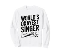 El Cantante más Bueno del Mundo para los Amantes de la música y el Karaoke Sudadera