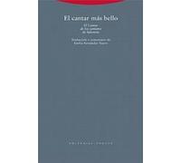 El cantar más bello: el "Cantar de los cantares" de Salomón | Anónimo , Emilia Fernández Tejero