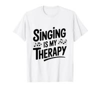 El Canto es mi Amante de la música de Terapia para los Cantantes Camiseta