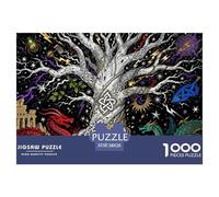 El Caos al Principio de la creación Puzzle De Madera Impermeable DIY Puzzles De 1000 Piezas para Adultos Imposible Rompecabezas Juegos Educativos