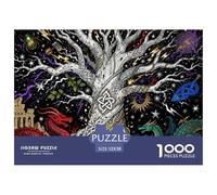 El Caos al Principio de la creación Puzzle De Madera Impermeable DIY Puzzles De 1000 Piezas para Adultos Colorido Rompecabezas para Decoración del Hogar