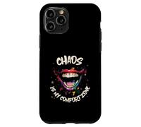 El Caos es mi Zona de Confort (declaración Divertida y gráfico de Payaso) Carcasa para iPhone 11 Pro