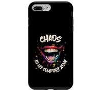El Caos es mi Zona de Confort (declaración Divertida y gráfico de Payaso) Carcasa para iPhone 7 Plus/8 Plus