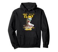 El Caos es mi Zona de Confort (Funny Crazy Statement & Gráfico) Sudadera con Capucha