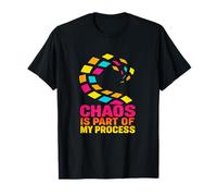 El Caos es Parte de mi Proceso | Espiral Colorida Camiseta