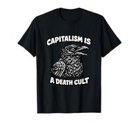 El capitalismo es un Culto a la Muerte Gracioso Anti capitalista Igualdad Camiseta