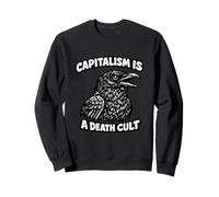 El capitalismo es un Culto a la Muerte Gracioso Anti capitalista Igualdad Sudadera