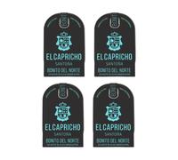 EL CAPRICHO, Santoña, Filetes de Bonito en Aceite de Oliva Virgen Extra,Peso: 210 g Neto, 155 g Escurrido (Pack de 4)