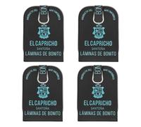 EL CAPRICHO, Santoña, Láminas de Bonito en Aceite de Girasol, Peso: 110 g Neto, 80 g Escurrido (Pack de 4)