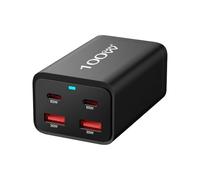 El Cargador 100W GAN 4 Vira hacia Atrás El Tipo Cargador Rápido del Escritorio De La Carga Rápida 3.0 del Cargador del Paladio De C USB Cargador Rápido