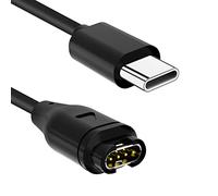 El cargador USB C es compatible con el cargador de reloj Smartwatch Garmin, Cable de carga Garmin Fenix 7 7S 7x 6 6S 6x 5 5S 5X, Forerunner 945 245 45, vivoactive 3 4 4S, venu 2 2S, instinto 1M