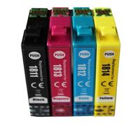 El Cartucho de Tinta Compatible con Chip para T1811 T1812 T1813 T1814 T1816 Funciona con XP-225 XP-102 XP-202 XP-312 XP-405 XP-402 XP-412 XP-415 Printers(4pk - BK C M Y)