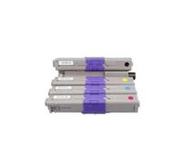 El Cartucho de tóner Compatible para OKI301 Funciona con Okidata C301 C321 C301N C321N C301DN C321DN MC332DN 44973533 44973534 44973535 44973536 Kit de tóner(C)