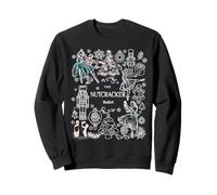 El Cascanueces Ballet Clara Árbol de Navidad Danza de Vacaciones Sudadera