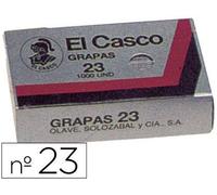 Grapas el casco nº23 caja de 1000 unidades
