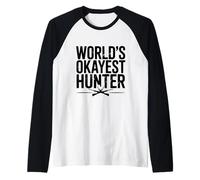 El Cazador más Correcto del Mundo Camiseta Manga Raglan