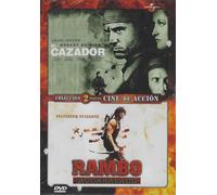 El Cazador y Rambo Acorralado DVD 2 Películas Cine de Acción