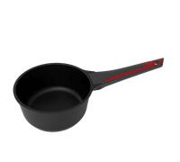 El cazo diecast de 16 cm ofrece durabilidad y eficiencia térmica exce