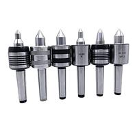 El centro Morse MT1 MT2 MT3 MT4 es de repuesto para centro de rotación de torno CNC, centro de torneado Morse para fresado de torno CNC (MTF-3)