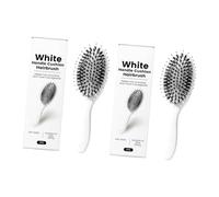 El cepillo de cerdas ofrece un desenredado suave y distribución natural del aceite para un cabello suave en húmedo o seco, herramienta de masaje del cuero cabelludo