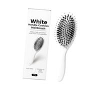 El cepillo de cerdas ofrece un desenredado suave y distribución natural del aceite para un cabello suave en húmedo o seco, bloqueos antiestáticos