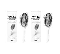 El cepillo de cerdas ofrece un desenredado suave y una distribución natural del aceite para un cabello suave en húmedo o seco, cepillo acolchado de aire