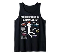El Cerebro del Baloncestista Jugador de Baloncesto Hombre Camiseta sin Mangas