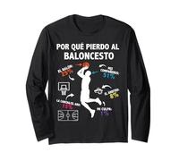El Cerebro del Baloncestista Jugador de Baloncesto Hombre Manga Larga