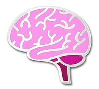 El cerebro humano médico del pinmart enamel lapel pin