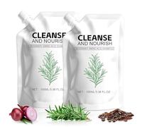 El Champú de Romero y Aminoácidos con Biotina, un acondicionador anticaída, contiene extracto de romero para reparar el cabello dañado y promover un cabello más grueso y abundante