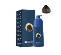 El champú para teñir el cabello Qiweitang, un tinte natural a base de plantas, proporciona cobertura y es apto para todas las edades.