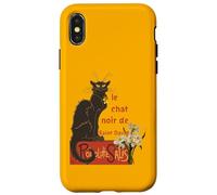 El Chat Negro de San David de Rodolphe Salis Vector Carcasa para iPhone X/XS