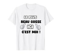 el Chico más Guapo aquí Soy yo Humor cumpleaños Fiesta Camiseta gráfica económica, Hombre, Blanco, L