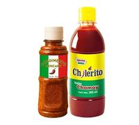 El Chilerito - Salsa Chamoy Mexicana 355ml + Tajin Classic - Condimento mexicano - 142g - Pack Promoo