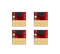 El Chip de Arco de reinicio automático Compatible para el Cartucho 711 711xl Funciona con DesignJet T120 T520 T125 T130 T525 T530 Impresoras Chip Permanente(1PCs - M (Magente))