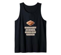 El chocolate comprende, sin preguntas Camiseta sin Mangas
