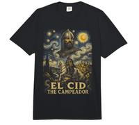 El CID El Campeador Van Gogh Guerrero España Comfort Colors Adult Heavyweight T-Shirt