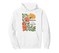 El Cielo es lo Primero de mi Lista de Deseos: Bohemio, Floral, Retro Sudadera con Capucha