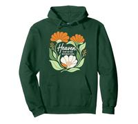El Cielo es lo Primero de mi Lista de Deseos: Boho Floral Sudadera con Capucha