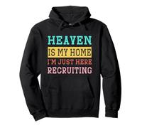 El Cielo es mi hogar Estoy aquí Reclutando a Christian Sudadera con Capucha