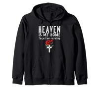 El Cielo es mi hogar Estoy aquí Reclutando a Christian Sudadera con Capucha