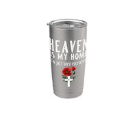 El cielo es mi hogar Estoy aquí Reclutando a Christian Vaso térmico de acero inoxidable de doble pared
