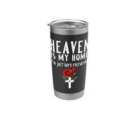El cielo es mi hogar Estoy aquí Reclutando a Christian Vaso térmico de acero inoxidable de doble pared