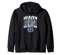 El cielo es mi hogar Solo estoy reclutando religión cristiana Sudadera con Capucha