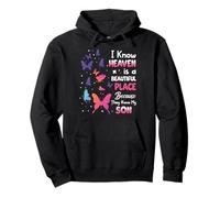 El Cielo es un Lugar Hermoso Donde Tienen a mi Hijo Memorial Love Sudadera con Capucha