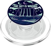 El Cielo está Equivocado - Dreamcore Empty Playground Diseño Espeluznante PopSockets PopGrip para MagSafe